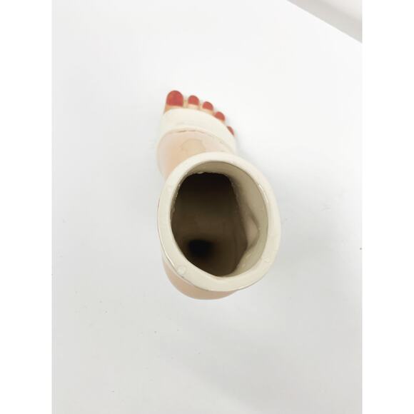 Vintage Marilyn High Heel Foot Planter Mann Made in Japan - Picture 7 of 16